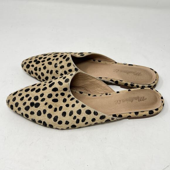 MADEWELL Remi Mule Sand Dune Spotted Multi Remi Slip On Mules Womens Size 6.5 - Picture 5 of 11